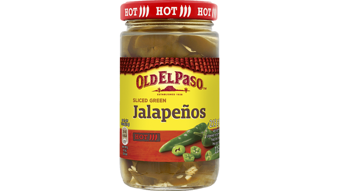 sliced jalapenos